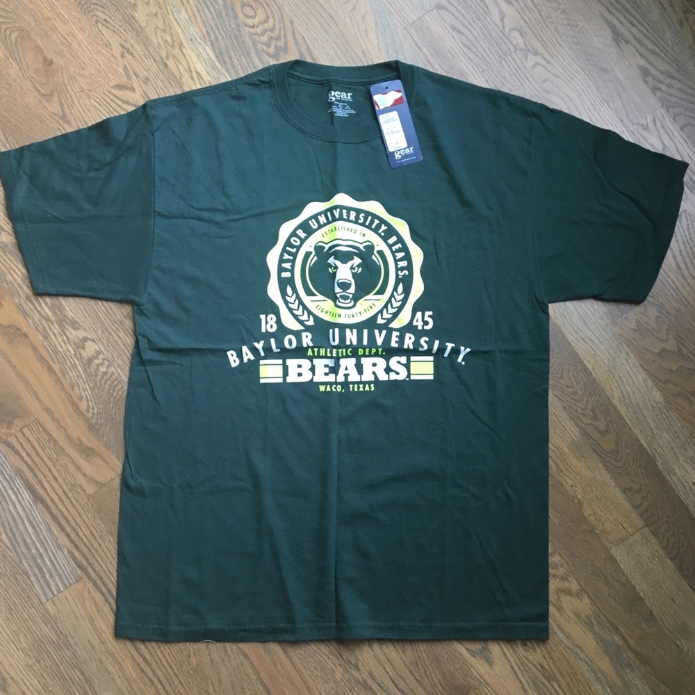 NWT Men’s Baylor Bears Gear for Sports Tee, size L